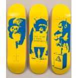 Banksy (British 1974-), 'Clown Skateboards Test Press (Ukrainian Charity 1/1)', 2022