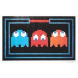 Invader (French 1969-), 'Prisoners', 2007, giclee print on wove paper, signed, dated, and numbered