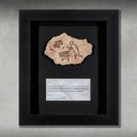 Banksy (British 1974-), 'Peckham Rock', 2018, wooden postcard, produced by the British Museum;