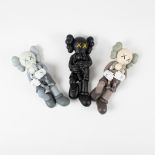 Kaws (American 1974-), 'Holiday Singapore' (Black, Brown & Grey), 2021