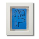 Thierry Noir (French 1958-), 'Blue', 2016