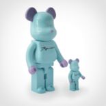 KYNE (Japanese 1988-), 'Be@rbrick 1000% & 400%', 2019