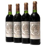 4 bottles 1986 Ch Pichon-Longueville, Baron