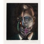 Francis Bacon (British 1909-1992), 'Portrait Of Michel Leiris', 1990