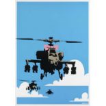 Banksy (British 1974-), 'Happy Choppers', 2003 (Signed)