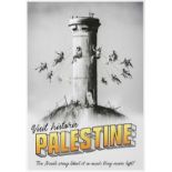 Banksy (British 1974-), 'Visit Historic Palestine', 2018