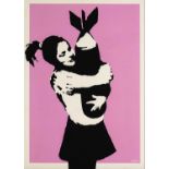 Banksy (British 1974-), 'Bomb Hugger', 2003 (Signed)