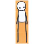 Stik (British 1979-), ‘Standing Figure (Book) (Orange)’, 2015