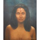 Bikash Bhattacharjee (Indian 1940-2006), 'Untitled', 1981