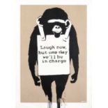 Banksy (British 1974-), 'Laugh Now', 2004 (Signed)