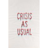 Banksy (British 1974-), 'Crisis As Usual', 2019
