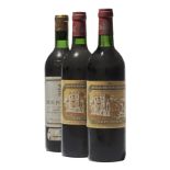 3 bottles Mixed Pichon Lalande and Ducru Beaucaillou