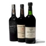 3 bottles Mixed Vintage Port