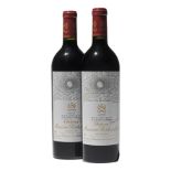 2 bottles 2002 Ch Mouton-Rothschild