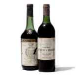 2 bottles Mixed 1966 Bordeaux