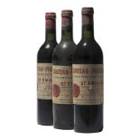 3 bottles 1982 Ch Figeac