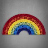 Damien Hirst (British 1965-), 'Butterfly Rainbow (Small)', 2020