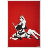 Banksy (British 1974-), 'Queen Victoria', 2003