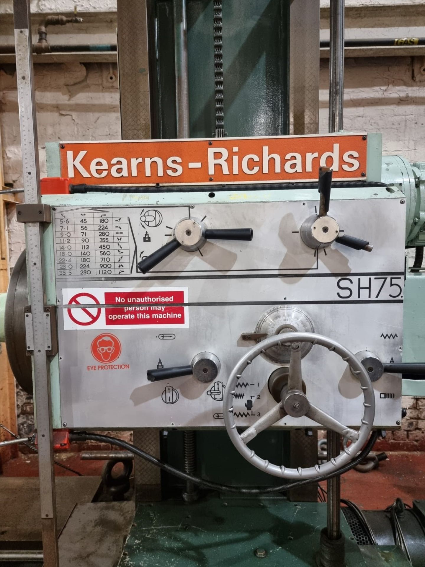 Kearns Richards SH75 Horizontal Borer - Image 5 of 13