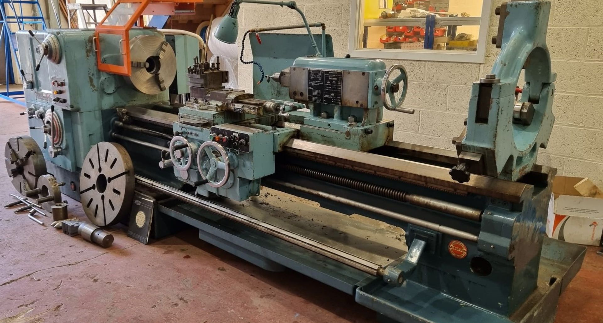 Lang 25 D Electrofeed Straight Bed Lathe