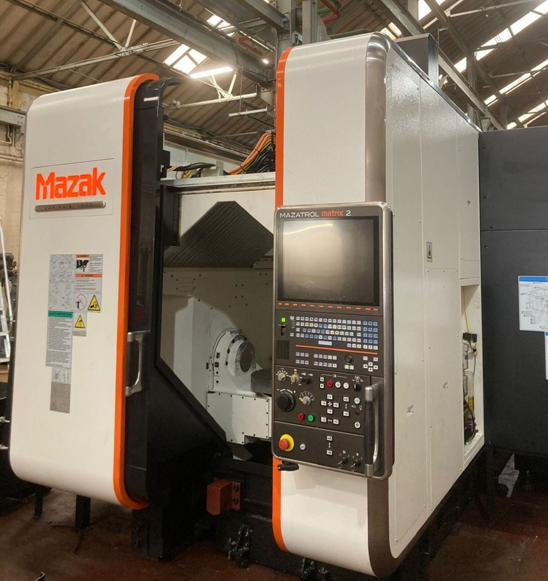 Mazak Variaxis i-600 Simultaneous 5 - axis Machining Centre - Image 2 of 21