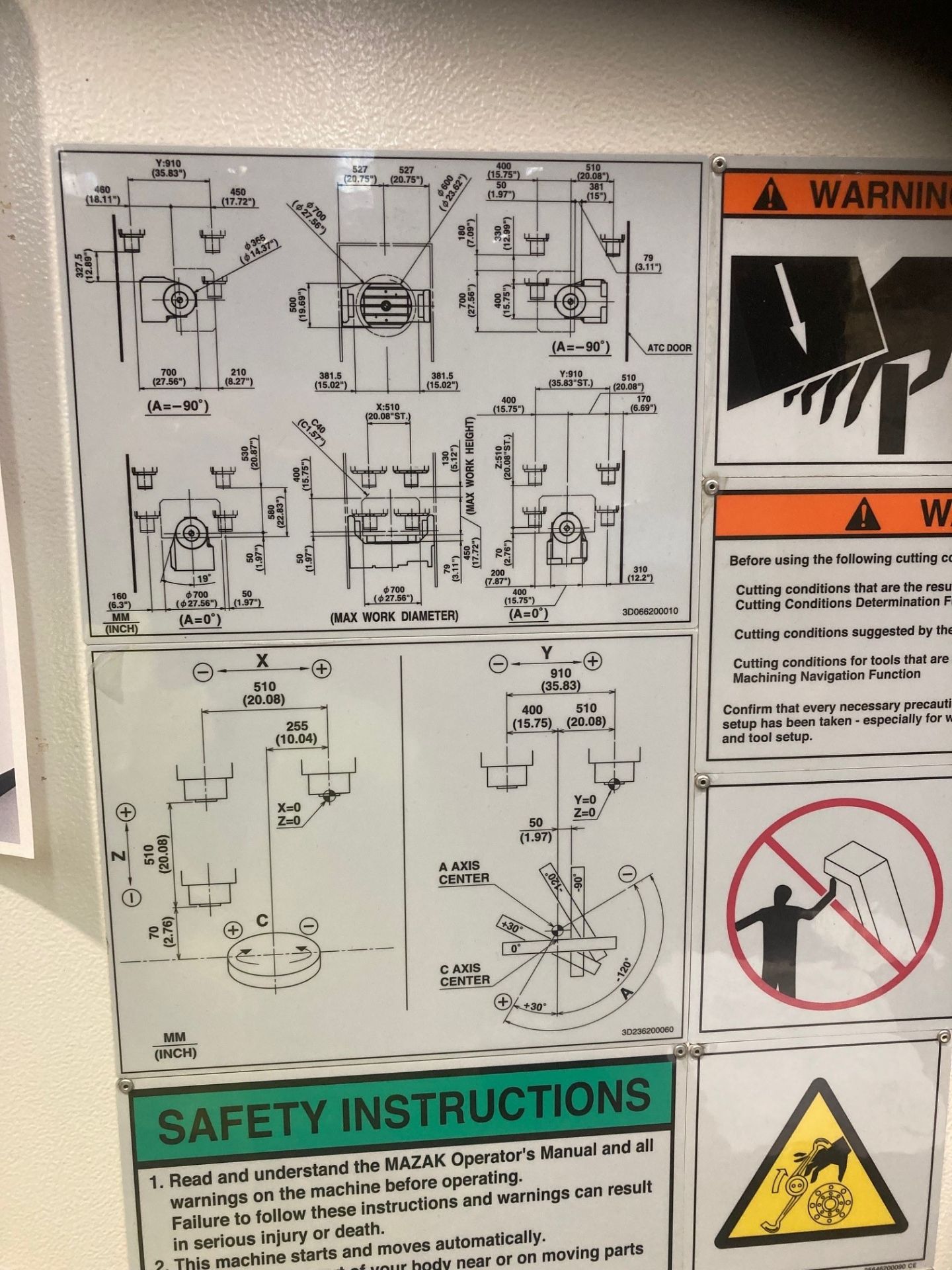 Mazak Variaxis i-600 Simultaneous 5 - axis Machining Centre - Image 19 of 21