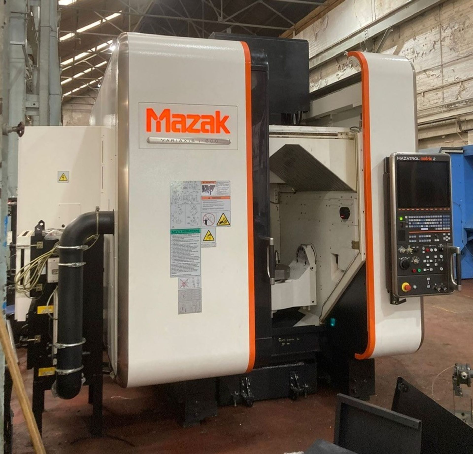 Mazak Variaxis i-600 Simultaneous 5 - axis Machining Centre - Image 3 of 21