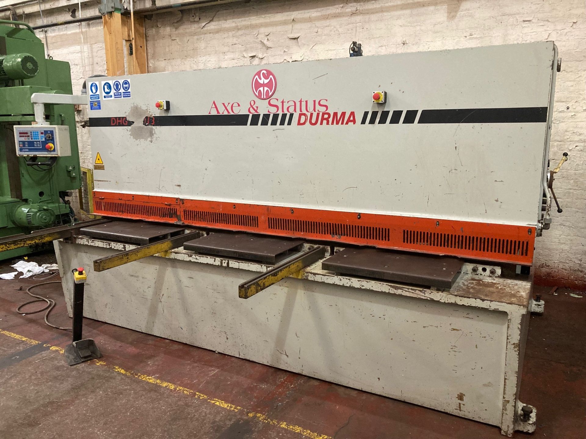 Durma DHGM 3000 x 13mm Hydraulic Guillotine - Image 2 of 5