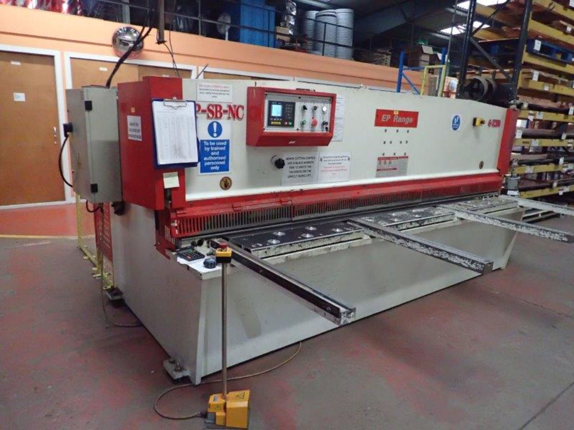 EP Range 3200 x 6mm Hydraulic Guillotine - Image 2 of 6