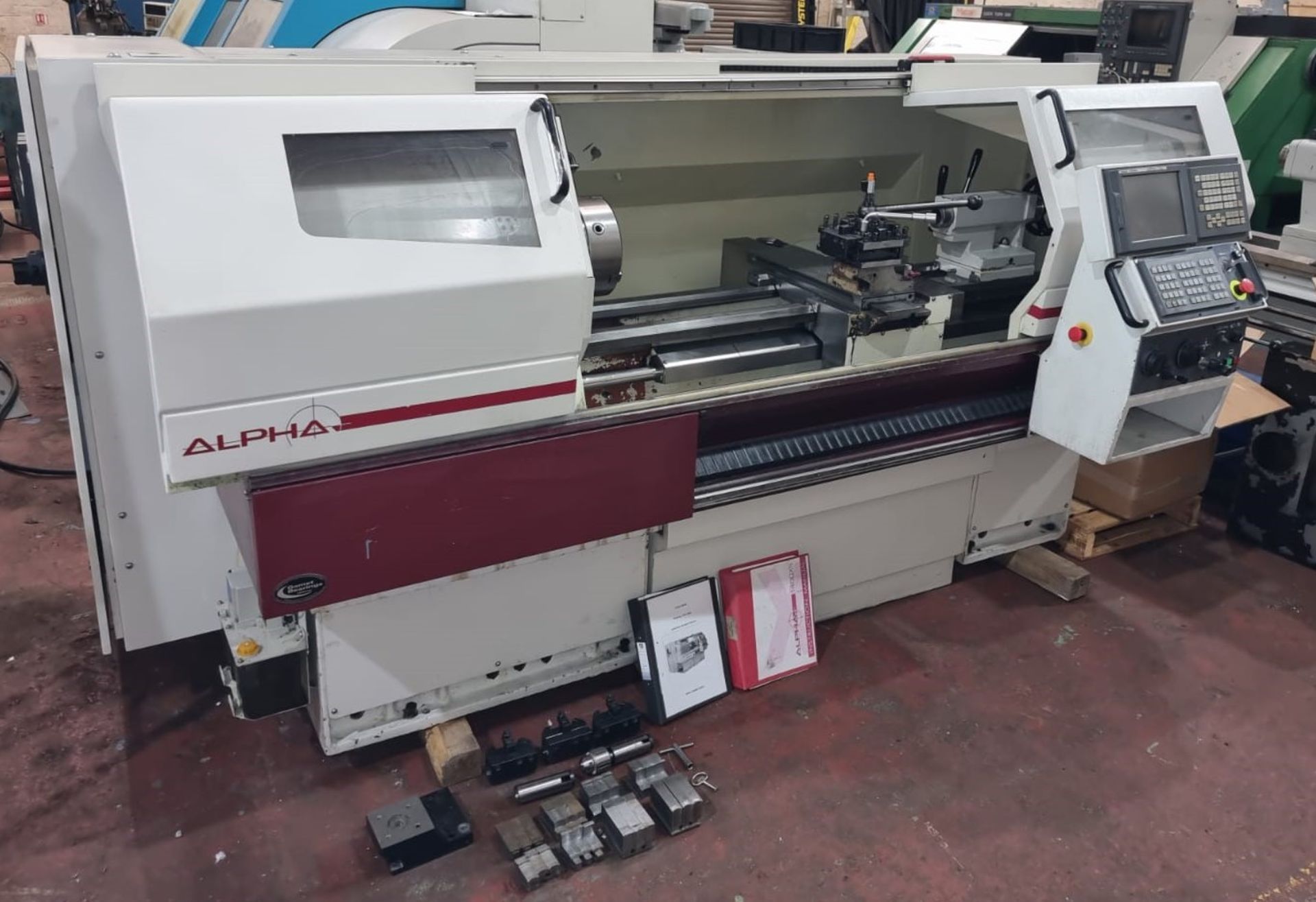 Harrison Alpha 1400 XS CNC / Manual Lathe - Image 2 of 6