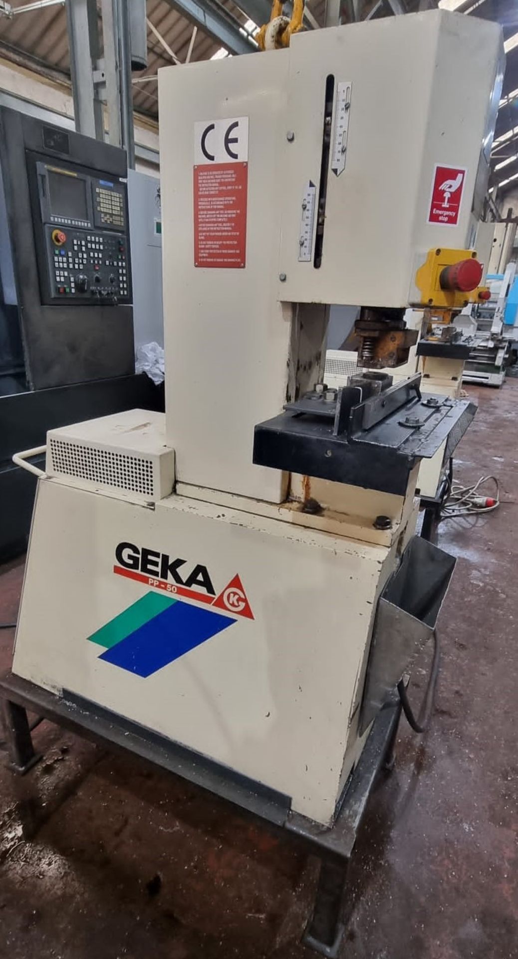 Geka PP50 Single End 50 Ton Punching Machine