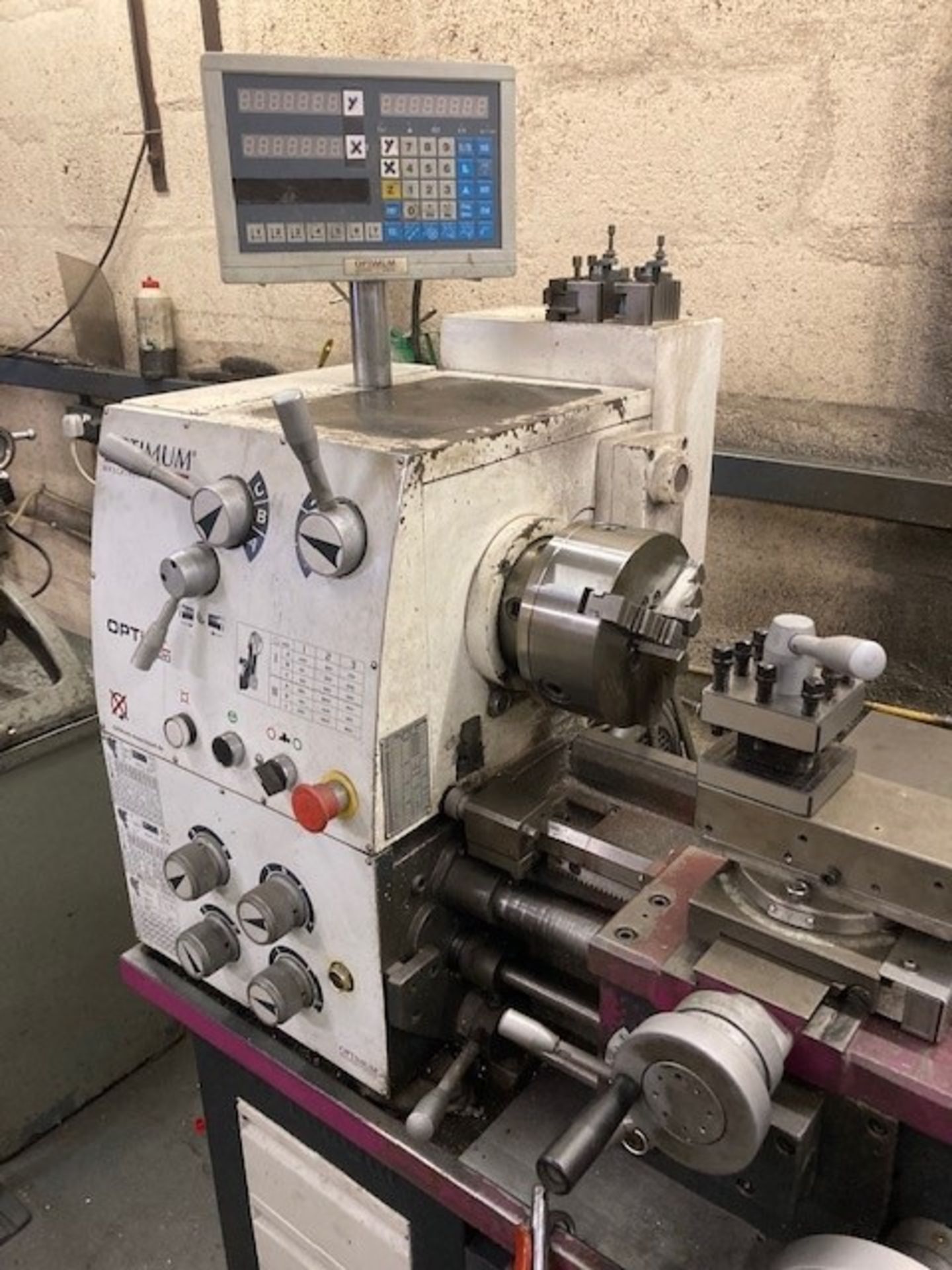 Optimum D320 x 630 DPA Gap Bed Lathe - Image 3 of 9