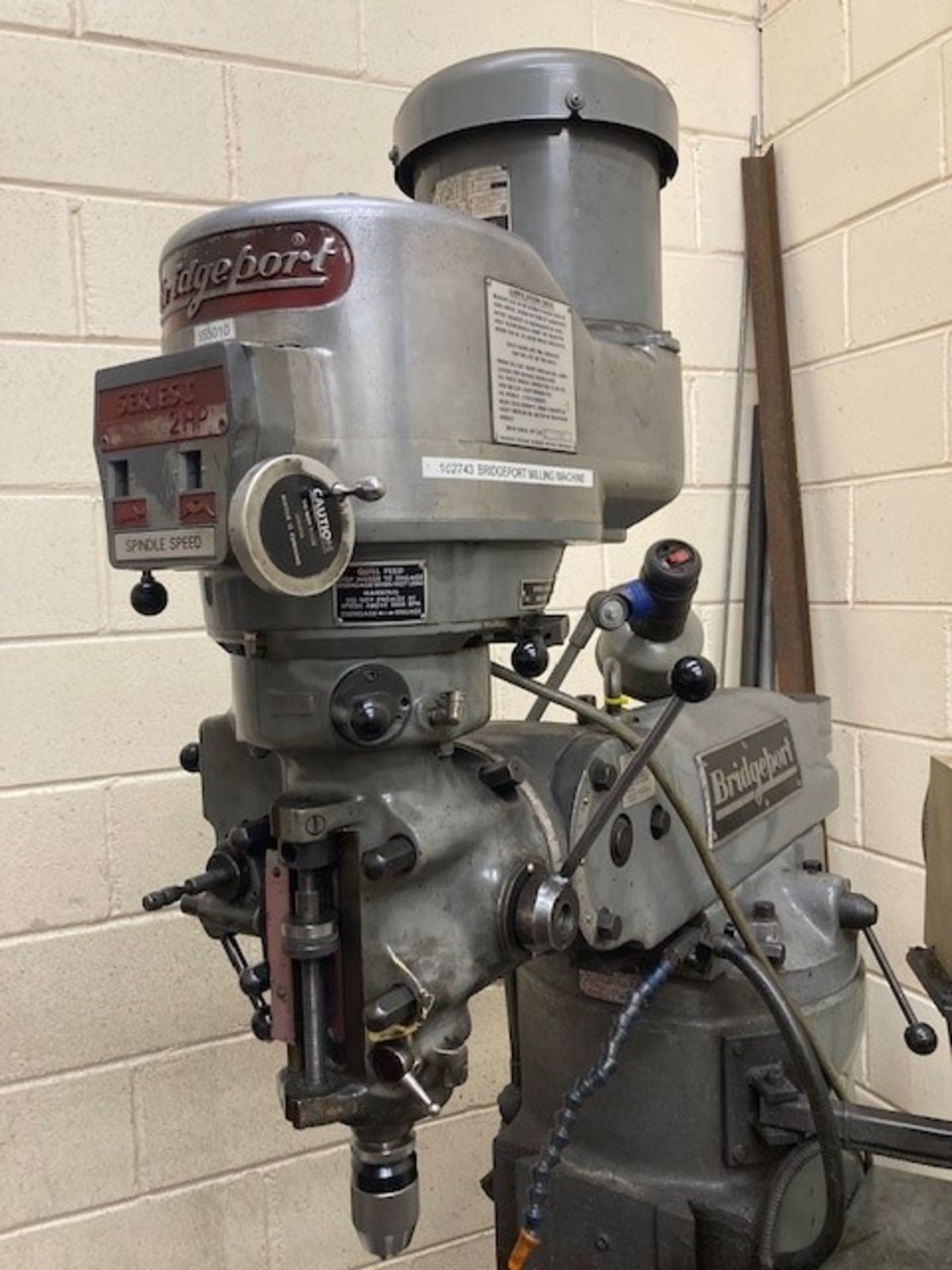 Bridgeport Series I 2HP Variable Speed Turret Mill - Image 4 of 8