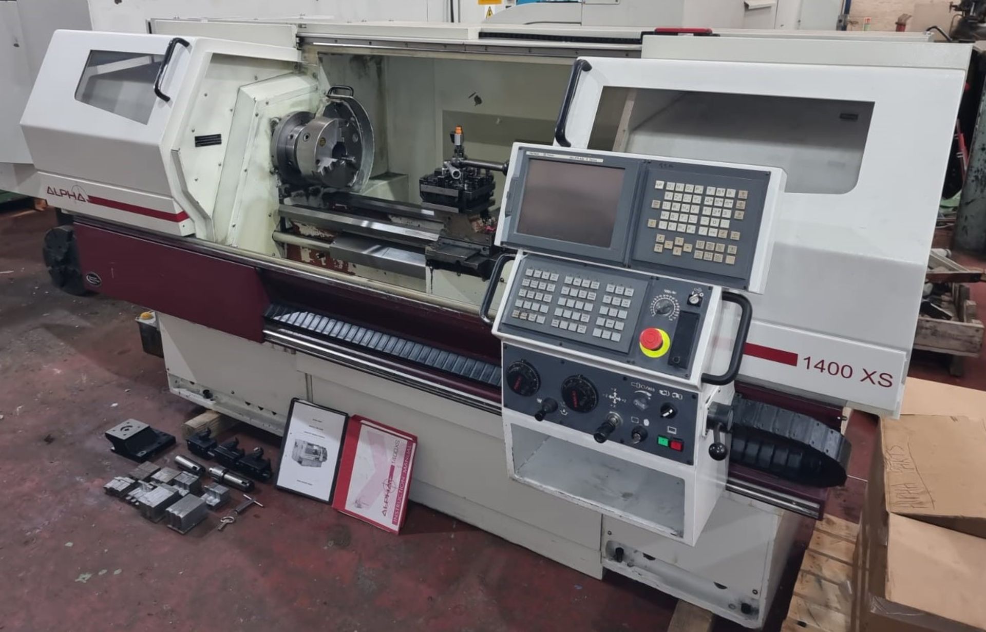 Harrison Alpha 1400 XS CNC / Manual Lathe