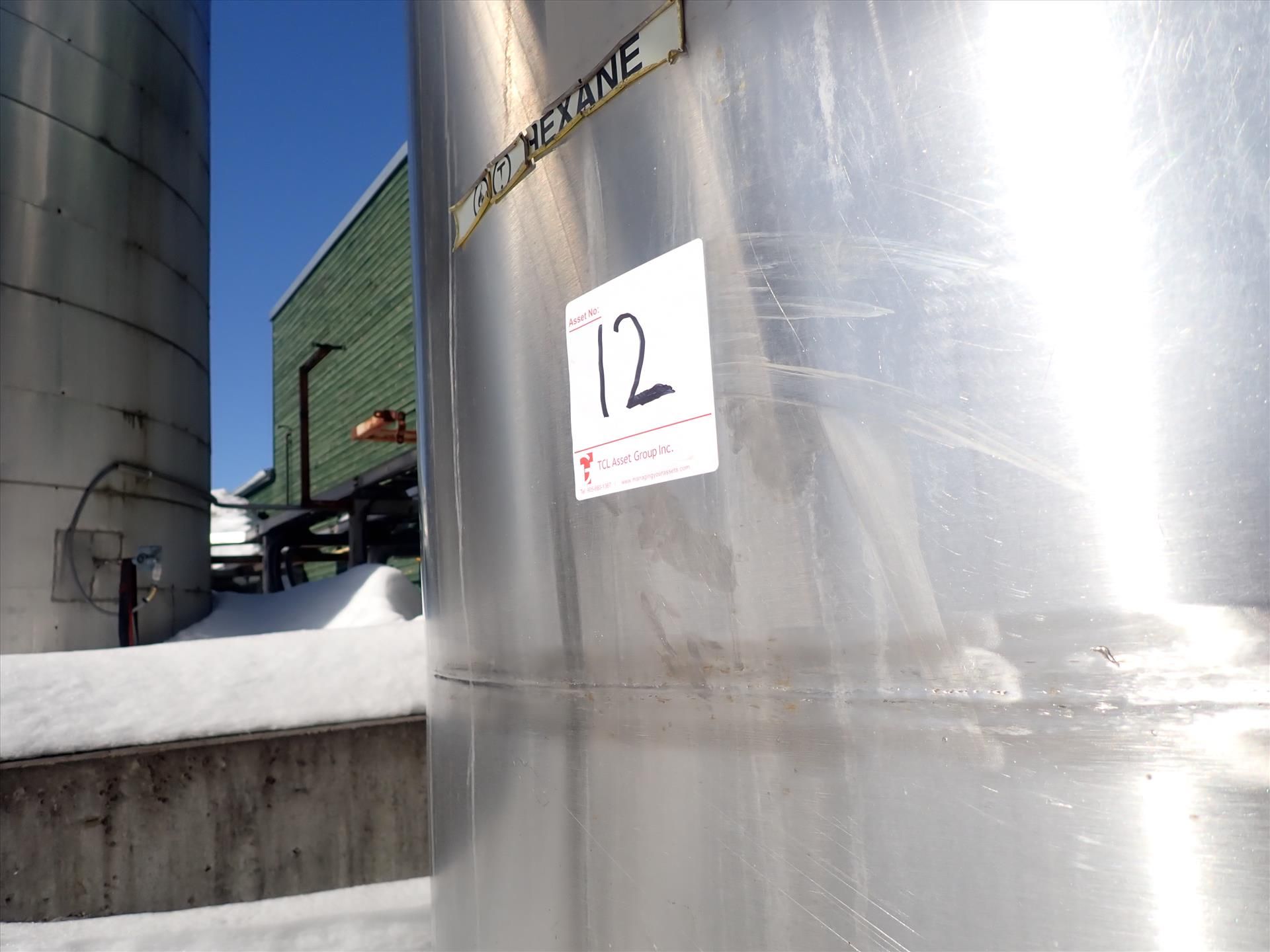 Stainless Steel Tank, approx. 2000 gal. - Image 2 of 4