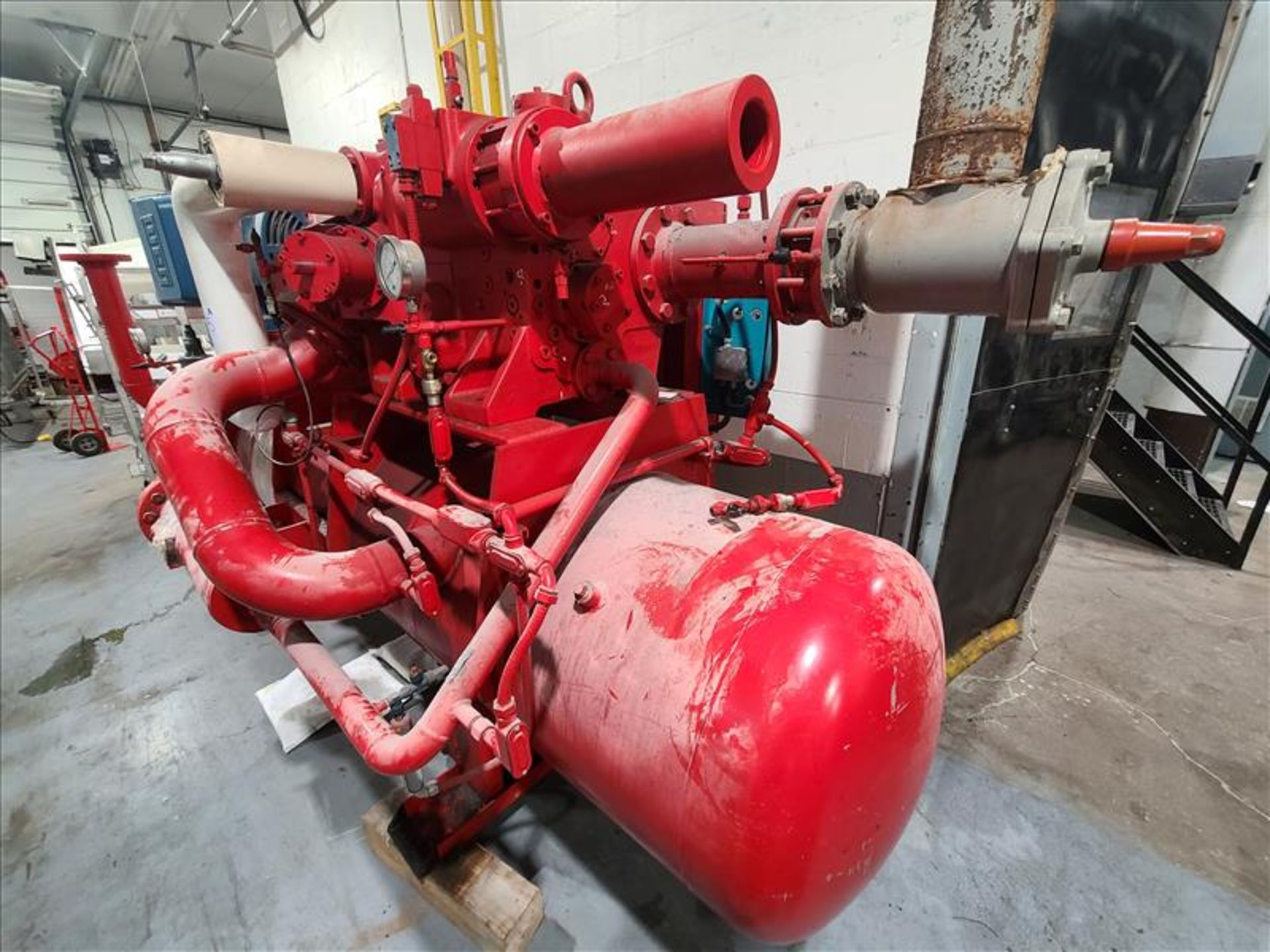 M&M Refrigeration Ammonia Compressor, 300 PSIG - Image 3 of 6