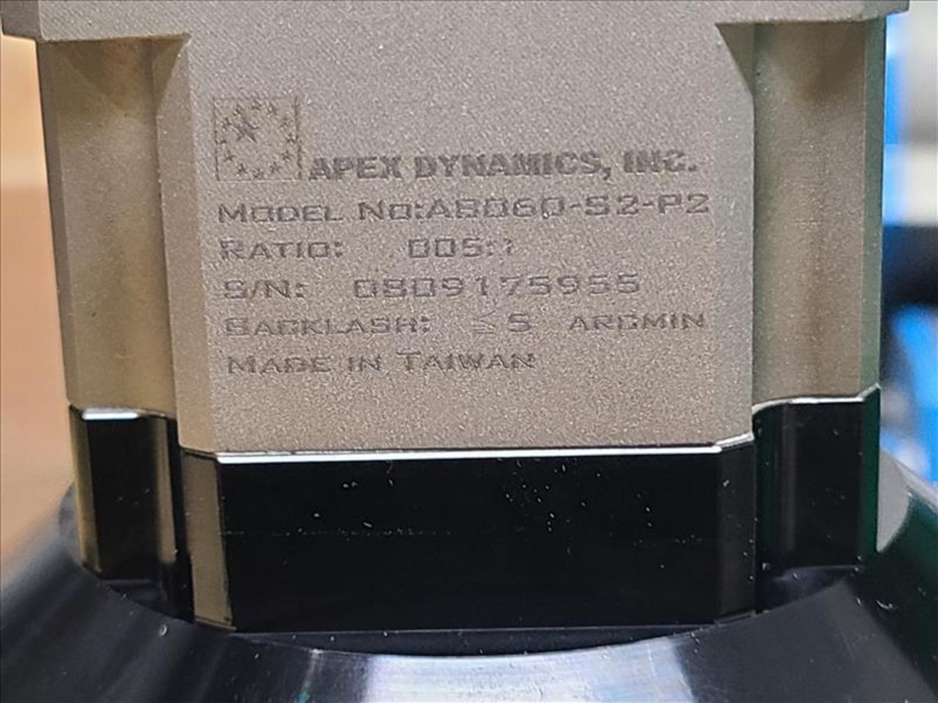 (2) Apex Dynamics Gearboxes, model AB060-S2-P2 - Image 5 of 6