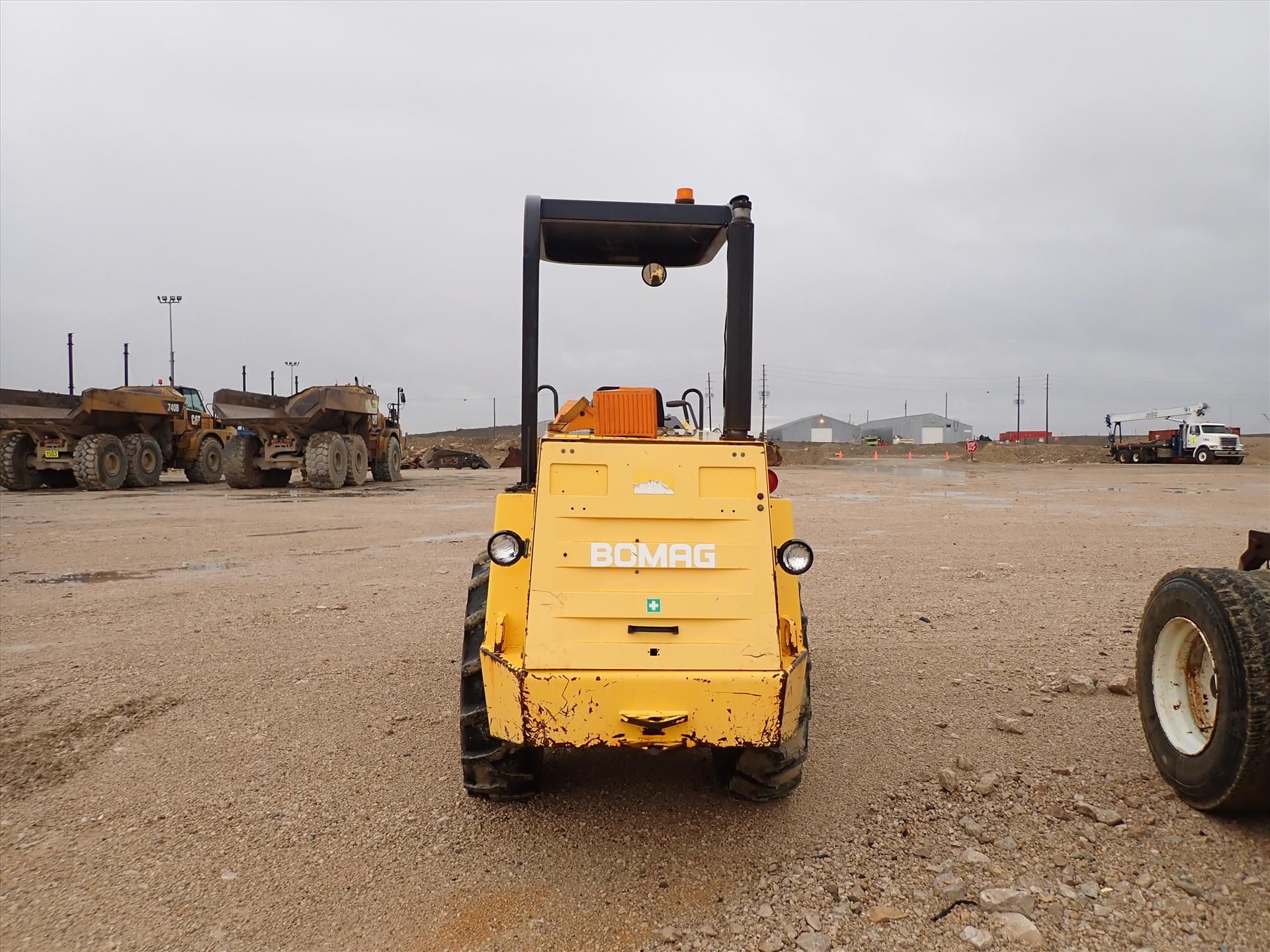 Bomag Smooth Drum Vibratory Compactor, mod. BW142D-2, ser. no. 136510121082, 2826 hrs., 56 in. - Image 3 of 10