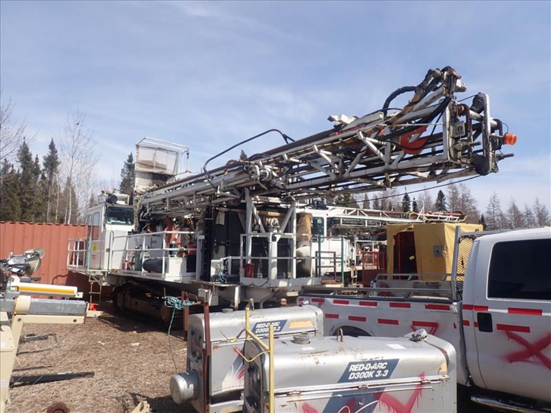 Sandvik Rock Drill, mod. D25KS (DRL003), crawler, meter reads 3196 hrs. w/ Caterpillar C15 diesel - Image 2 of 13