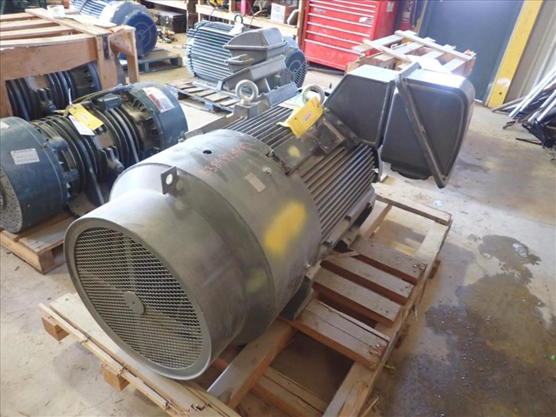 Teco-Westinghouse 200hp Motor (Tag No. 4768) [Sea Container 555771-1] {Location Hallnor}