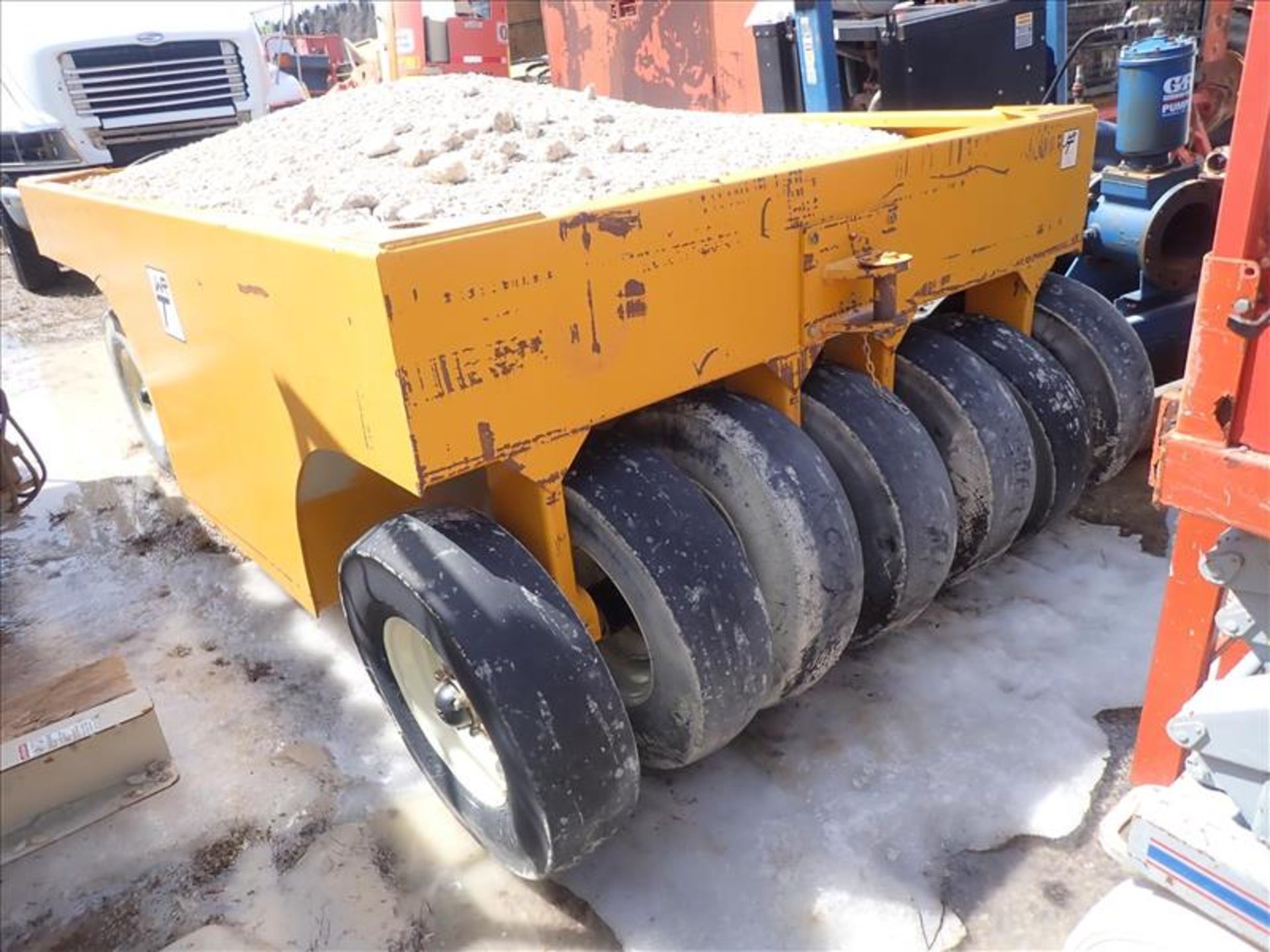 (2) WRT Pull-Type Pneumatic Tire Roller, mod. PT-13 (Tag No. 4939/4951) [Sea Container N/A] { - Image 5 of 6