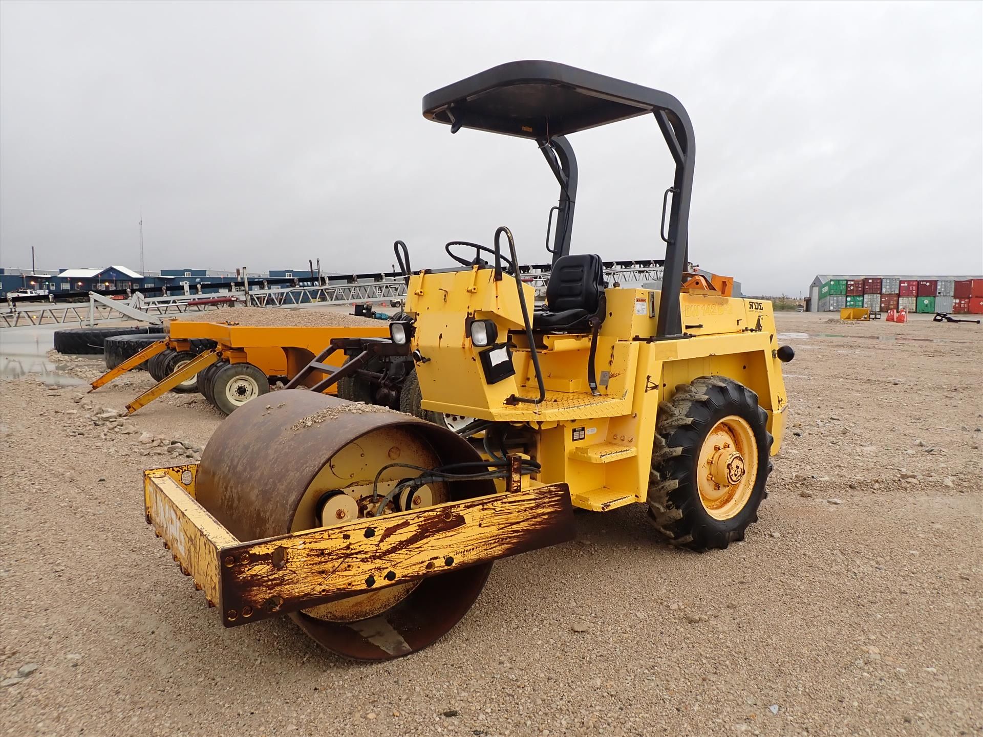 Bomag Smooth Drum Vibratory Compactor, mod. BW142D-2, ser. no. 136510121082, 2826 hrs., 56 in. - Image 2 of 10