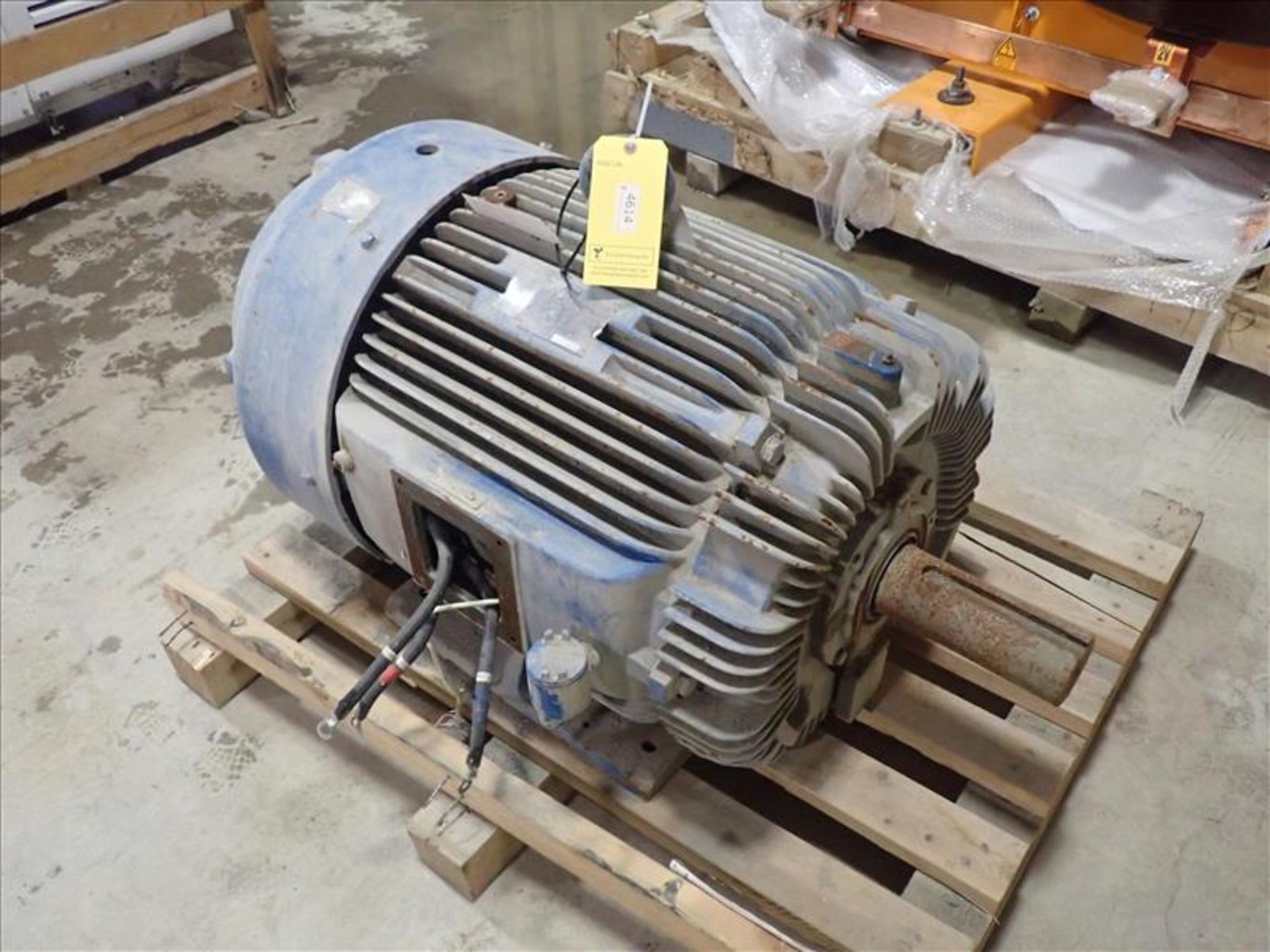 Teco-Westinghouse 100hp Motor (Tag No. 4614) [Sea Container 146182-1] {Location Hallnor}