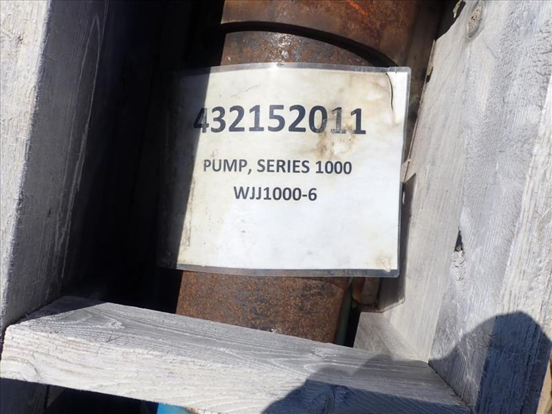 BakerHughes (NEW) Submersible Pump, 1000 Series, WJJ1000, 6-stage, ser. no. 13922823 (Tag No. - Image 2 of 2