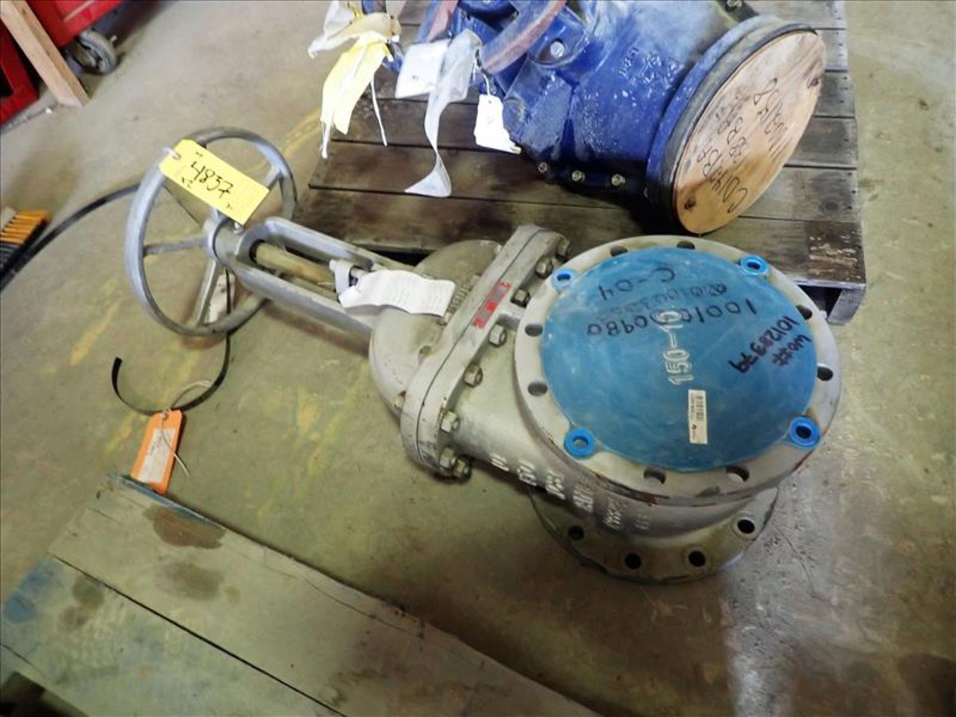 (2) Crane Flood Gate Valves, mod. C47XUF10150WCB, 10 in. dia. (Tag No. 4837) [Sea Container 127236- - Image 2 of 2