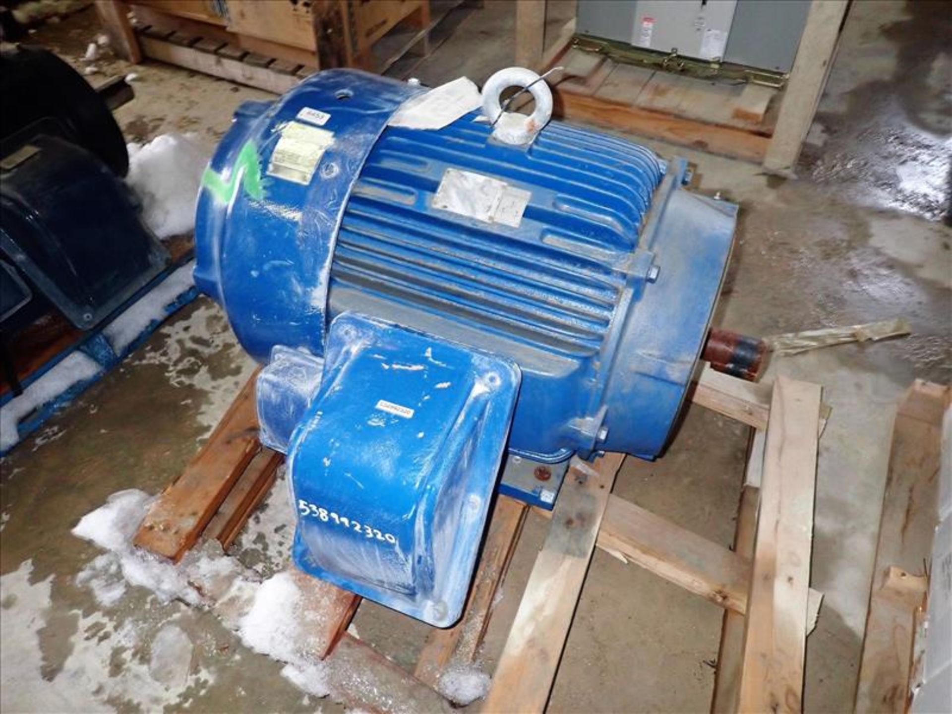 Teco-Westinghouse 125hp Motor (Tag No. 4453) [Sea Container 747856-9] {Location Hallnor}