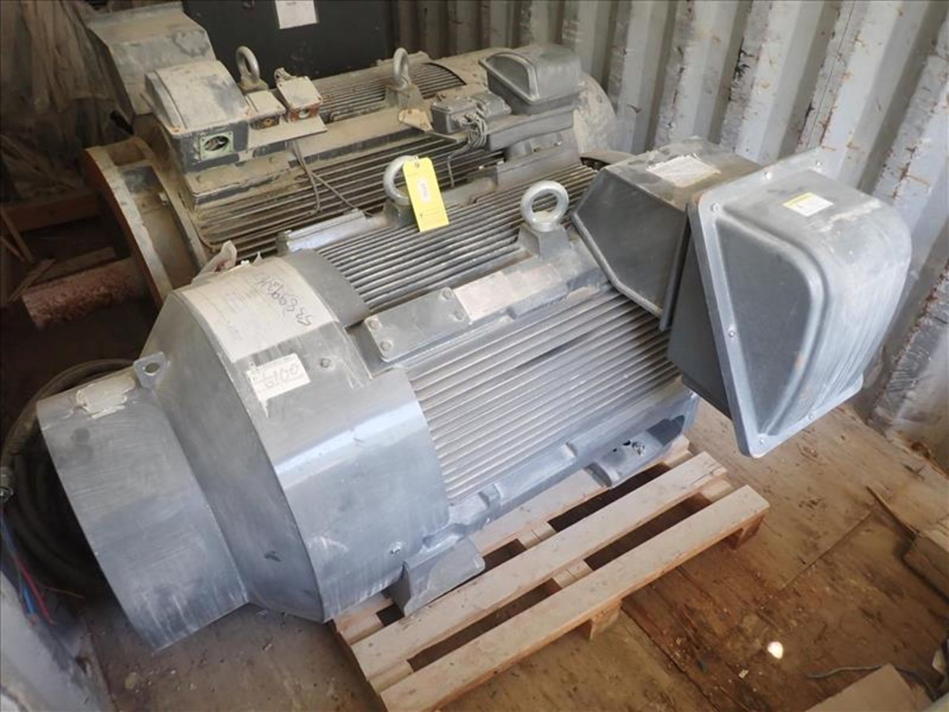 Teco-Westinghouse 500hp Motor (Tag No. 4856) [Sea Container 361469-7] {Location Hallnor}