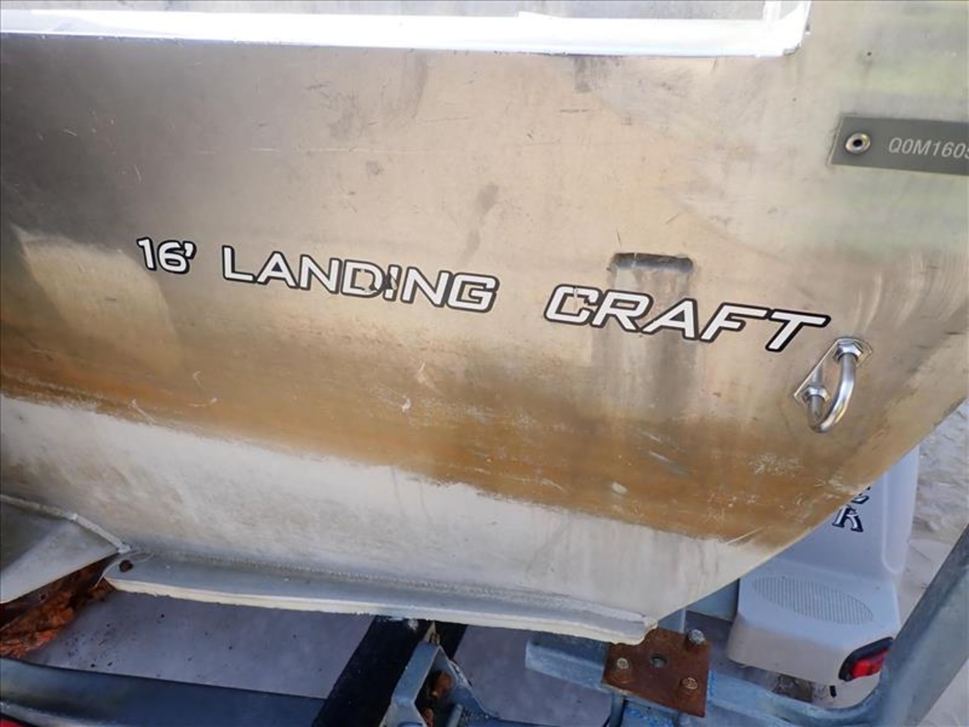 Outlaw Eagle Landing Craft, mod. Lynx, ser. no. QOM16055L506 (MQ106), 16 ft. aluminum, 5-person, - Image 13 of 17