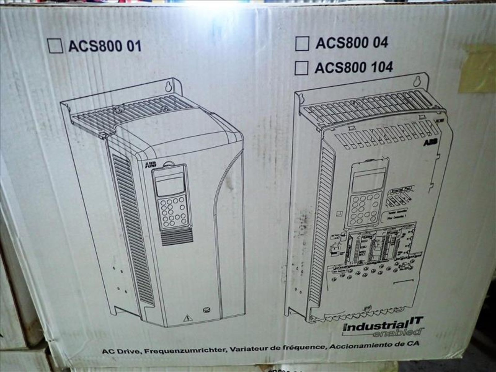 (NEW) ABB Variable Frequency Drives (VFD), incl.: (5) mod. ACS800-04-0020-7; (3) mod. ACS800-04- - Image 2 of 3