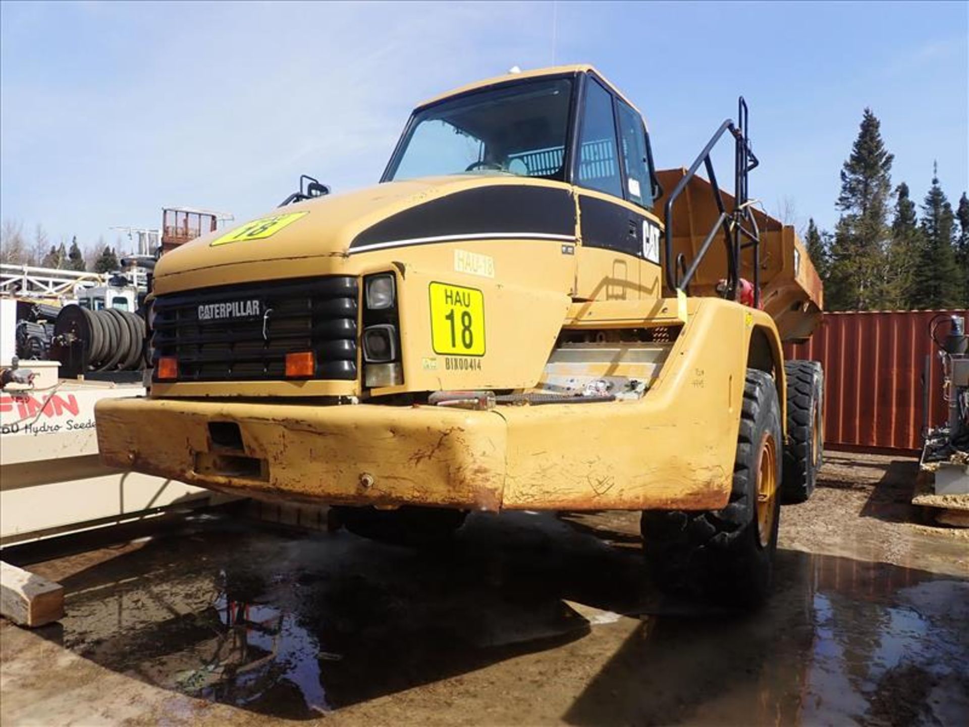 Caterpillar Haul Truck, mod. 735, ser. no. CAT00735PB1N00414 (HAU18) (Tag No. 4945) [Sea Container
